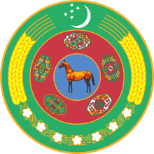 Blason du Turkménistan