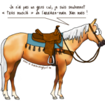 Dessin quarter horse