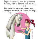 Résolutions cheval et cavaliers humour
