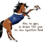 Dessin Jeux equestres mondiaux