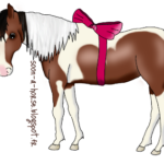 Dessin cheval en cadeau