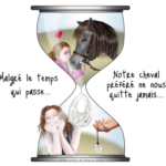 Bijou immortel avec des crins de cheval